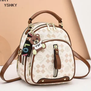 Mochila Mini Elegante: Lychee