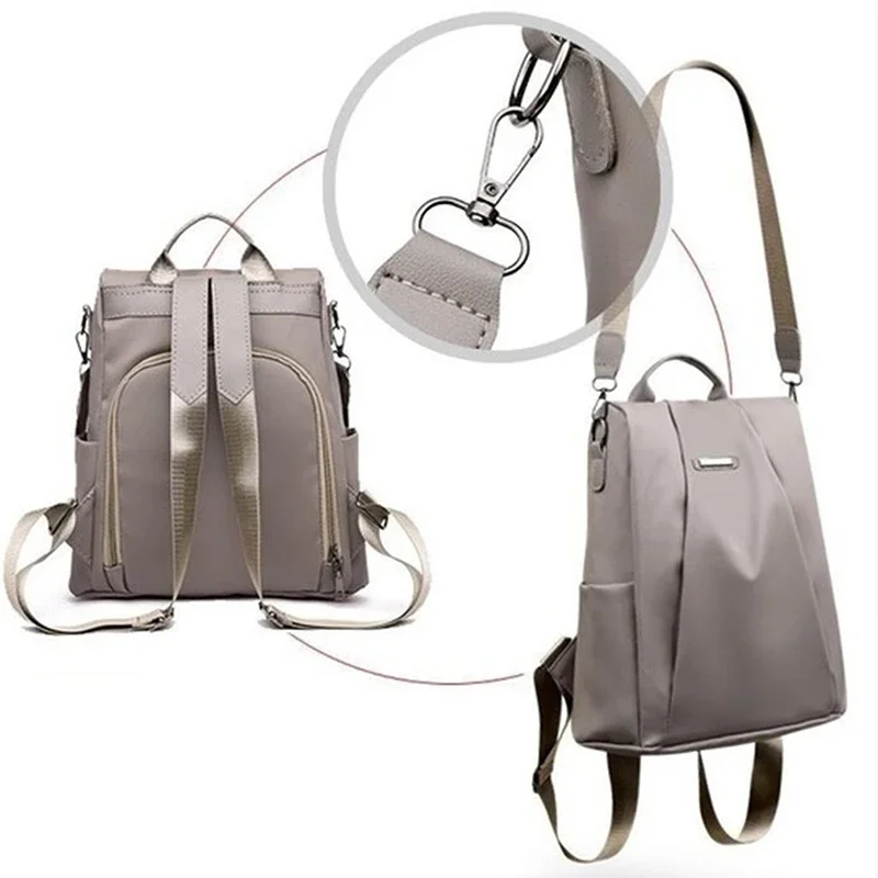 Mochila Feminina Casual e Impermeável - Imagem 5