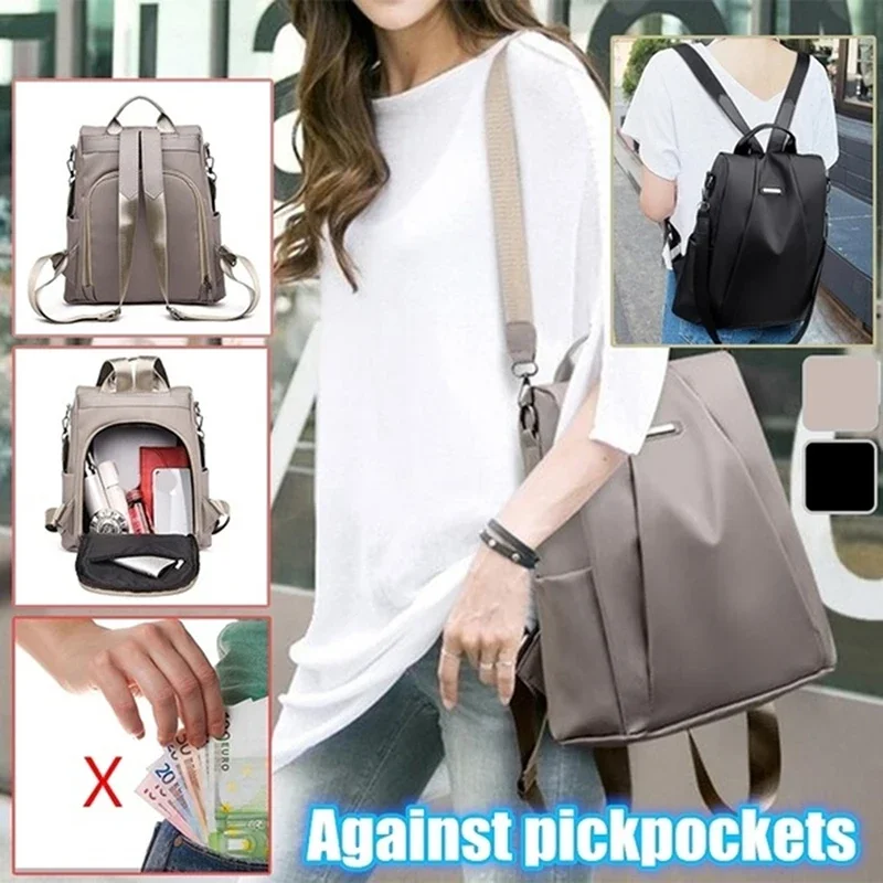 Mochila Feminina Casual e Impermeável - Imagem 6
