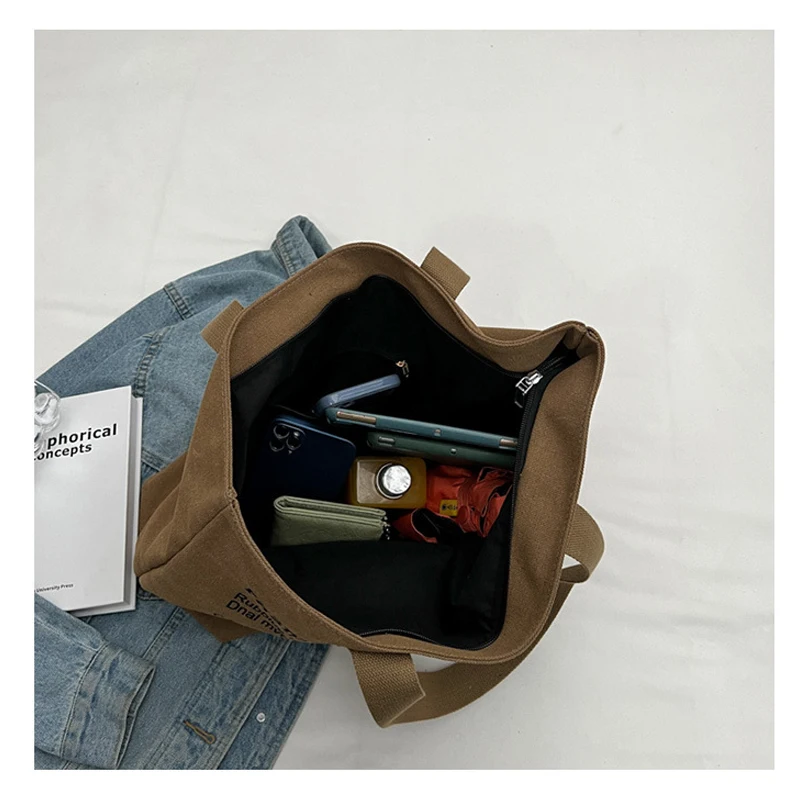 Bolsa de Lona Casual Feminina - Imagem 2