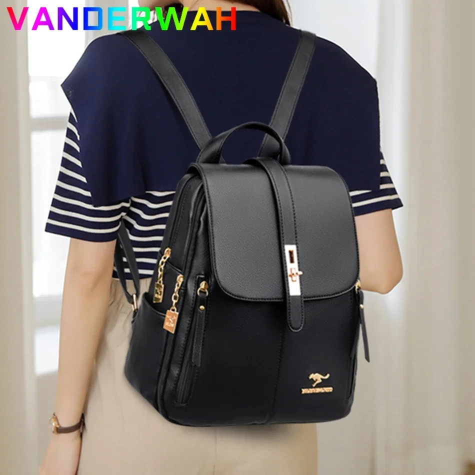 Mochila de  Couro da VANDERWAH - Imagem 3