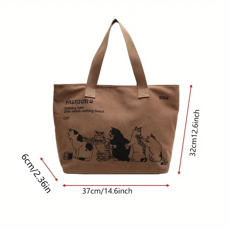 Bolsa de Lona Casual Feminina - Imagem 5