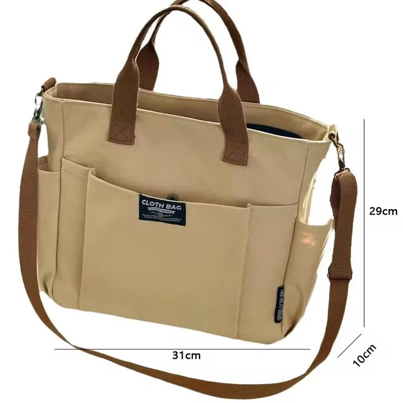 Bolsa Tote de Lona Casual - Imagem 5