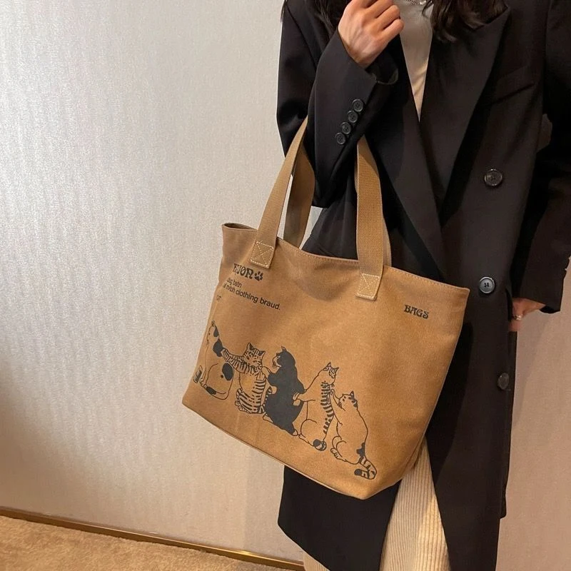 Bolsa de Lona Casual Feminina - Imagem 6