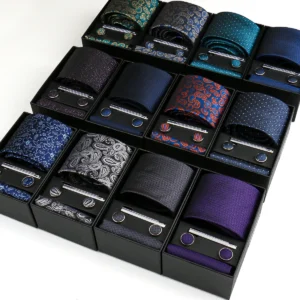 Conjunto de Gravata Paisley
