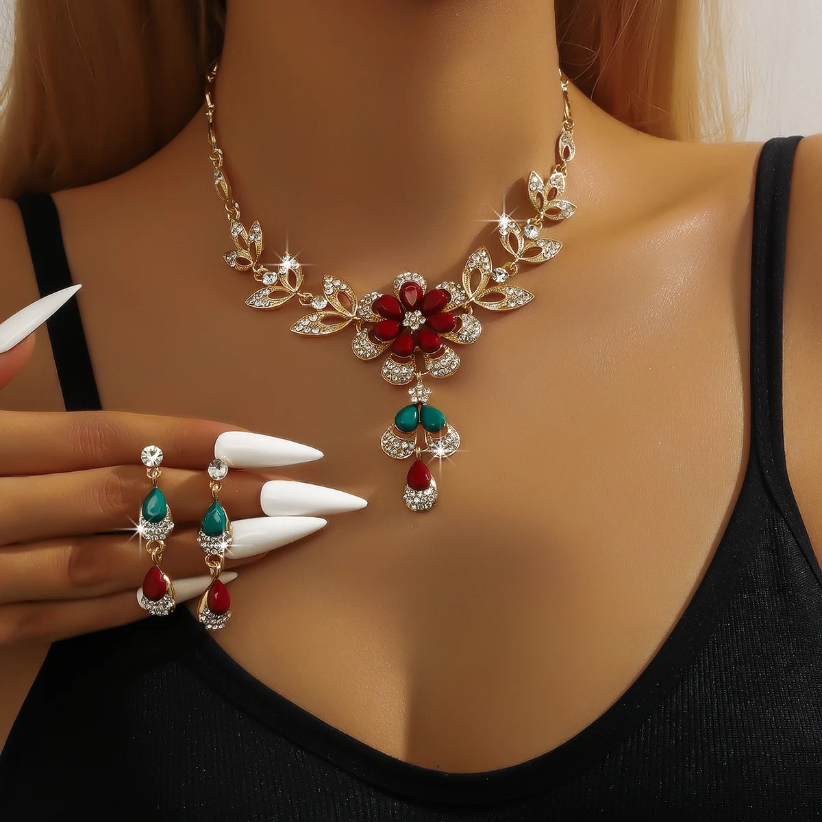 Conjunto "Drop and Flower" - Imagem 8