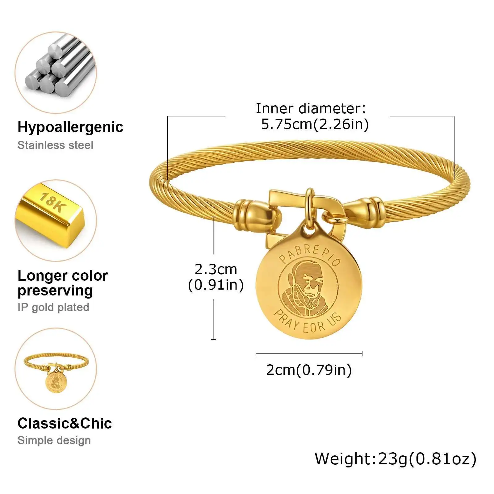 Pulseira Manguito da PRJewel - Imagem 3