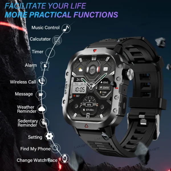 Smartwatch Esportivo LAXASFIT - Imagem 2