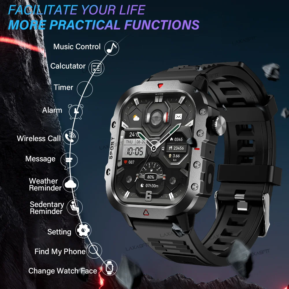 Smartwatch Esportivo LAXASFIT - Imagem 2