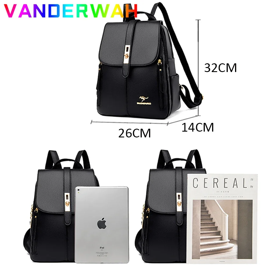 Mochila de  Couro da VANDERWAH - Imagem 4