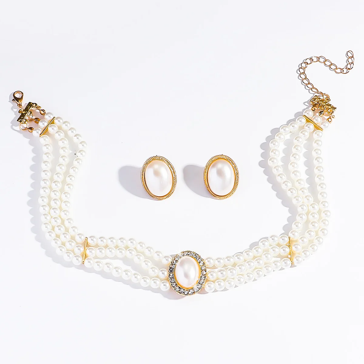 Conjunto Romântico com Pérolas - Imagem 3