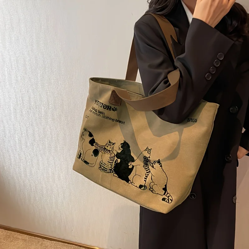 Bolsa de Lona Casual Feminina - Imagem 7