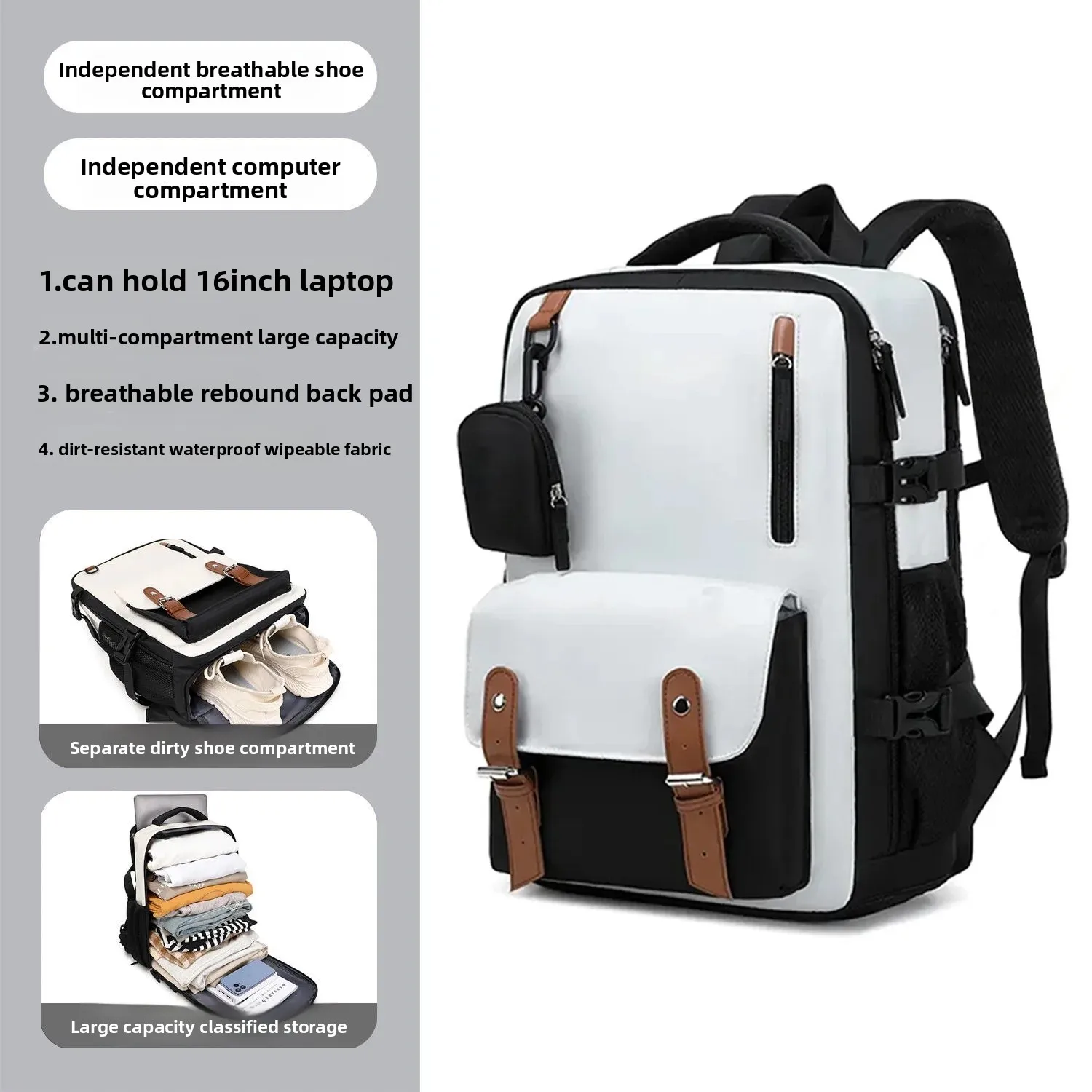 Mochila Unisex Smart Office - Imagem 7