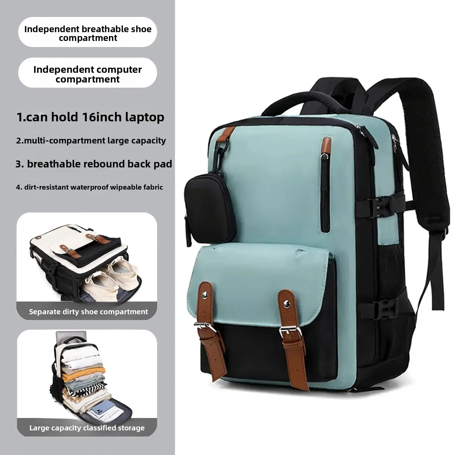 Mochila Unisex Smart Office - Imagem 11