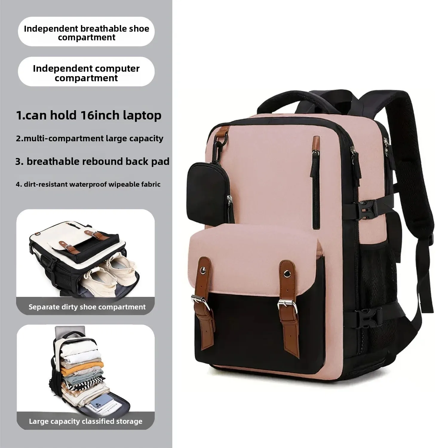 Mochila Unisex Smart Office - Imagem 13