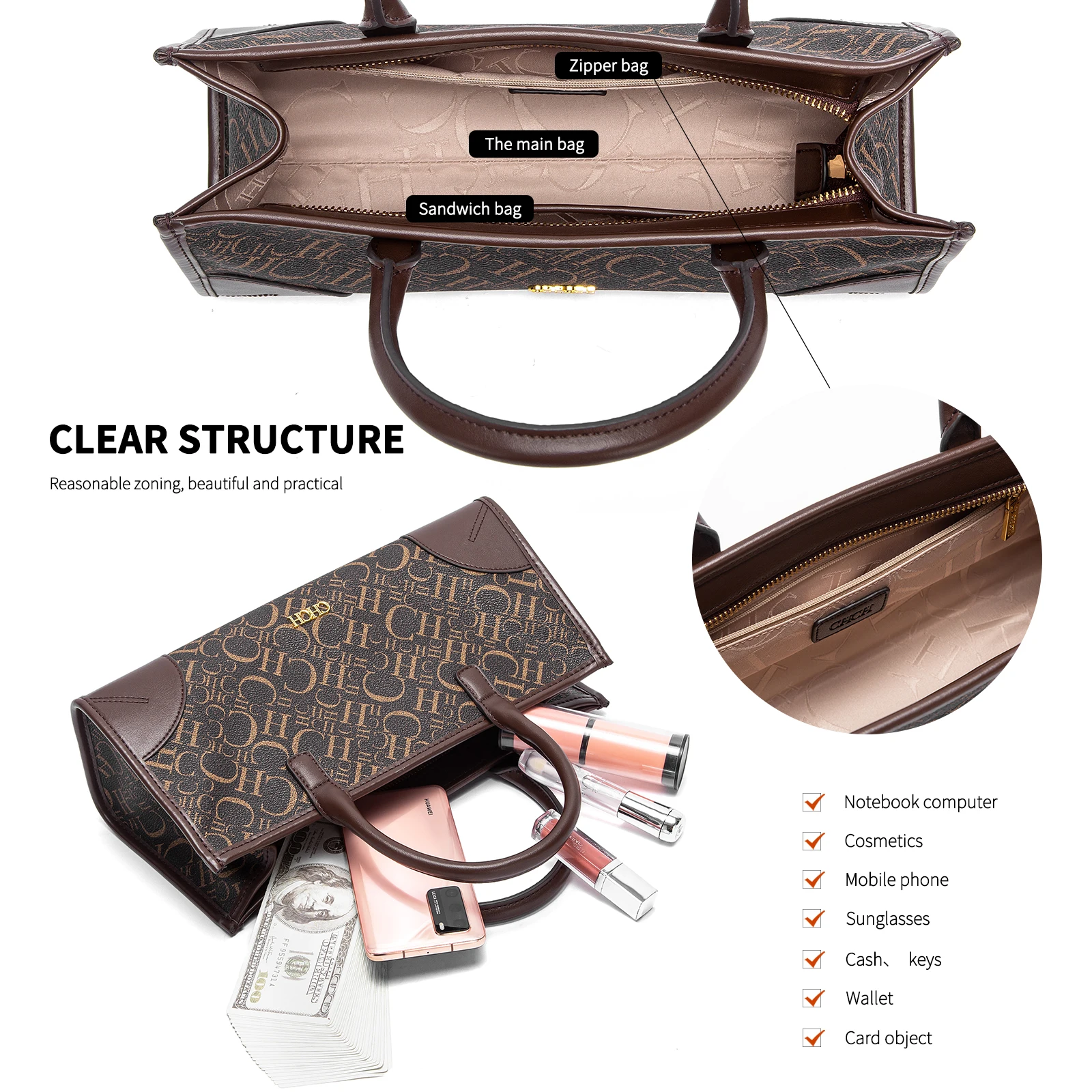 Bolsa CH Elegance - Imagem 6