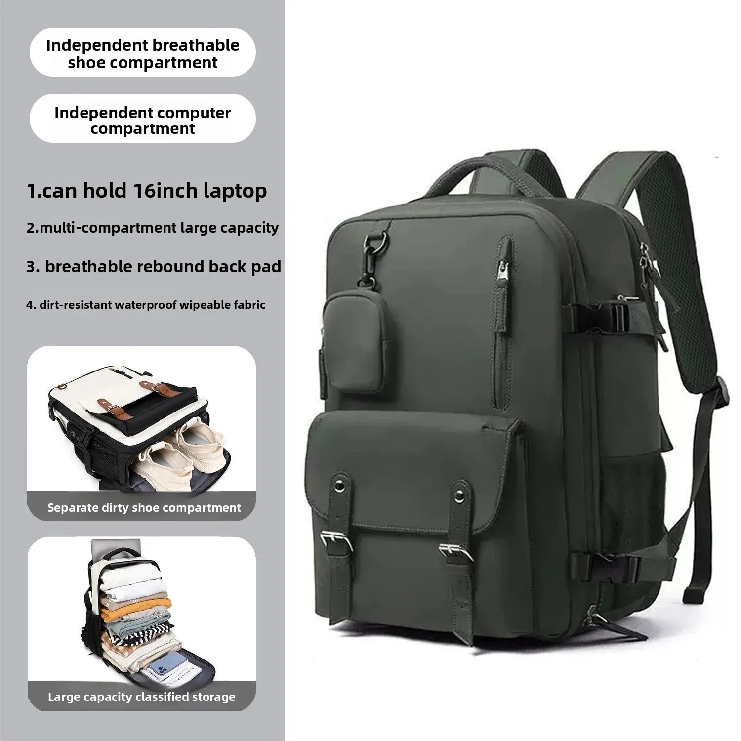 Mochila Unisex Smart Office - Imagem 14