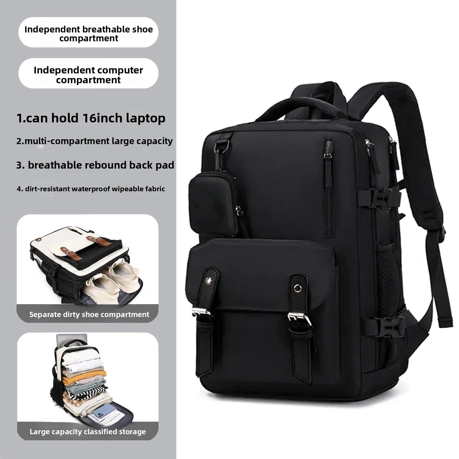 Mochila Unisex Smart Office - Imagem 17