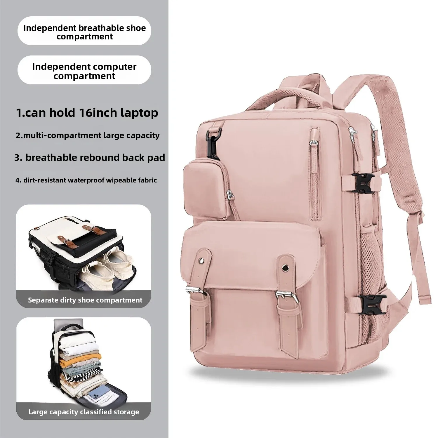 Mochila Unisex Smart Office - Imagem 16
