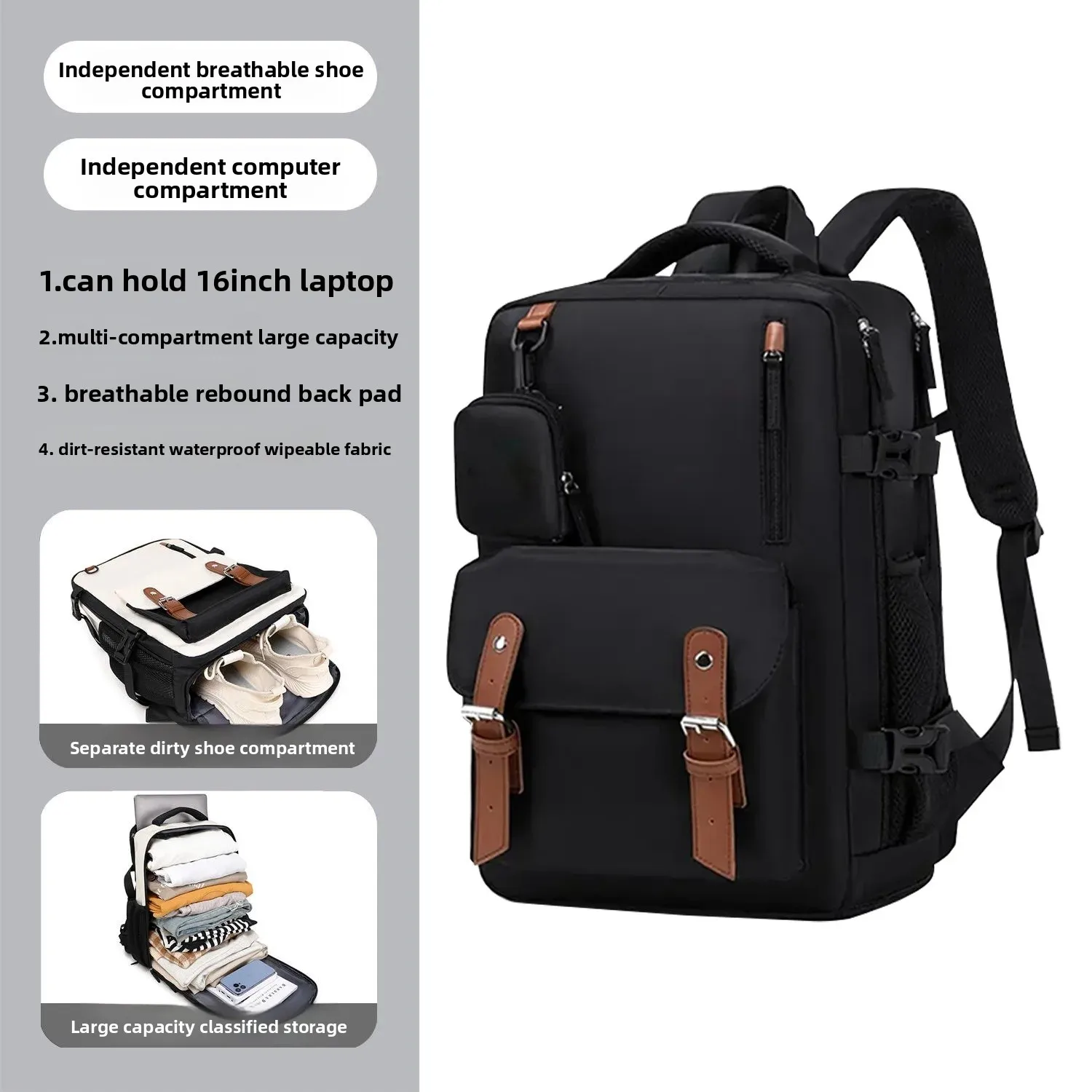 Mochila Unisex Smart Office - Imagem 19