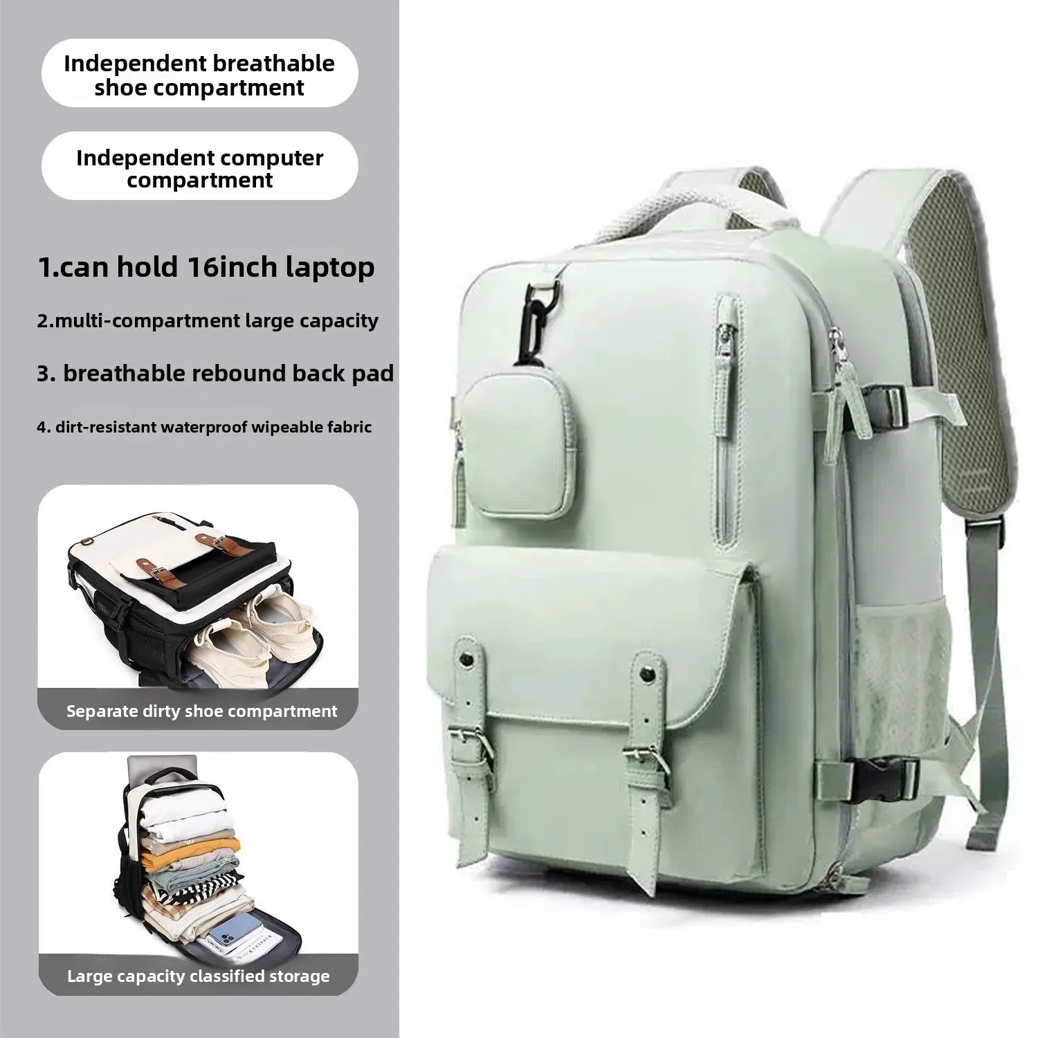 Mochila Unisex Smart Office - Imagem 18