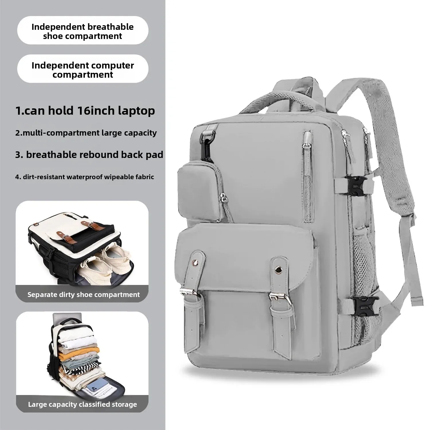 Mochila Unisex Smart Office - Imagem 15