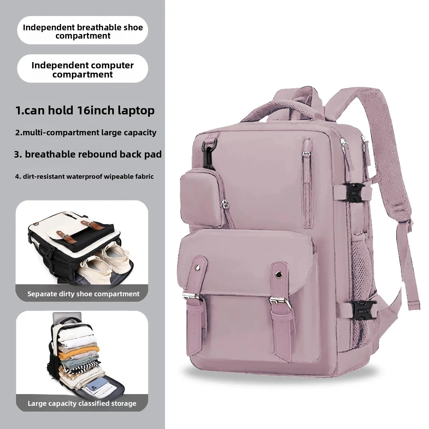 Mochila Unisex Smart Office - Imagem 6