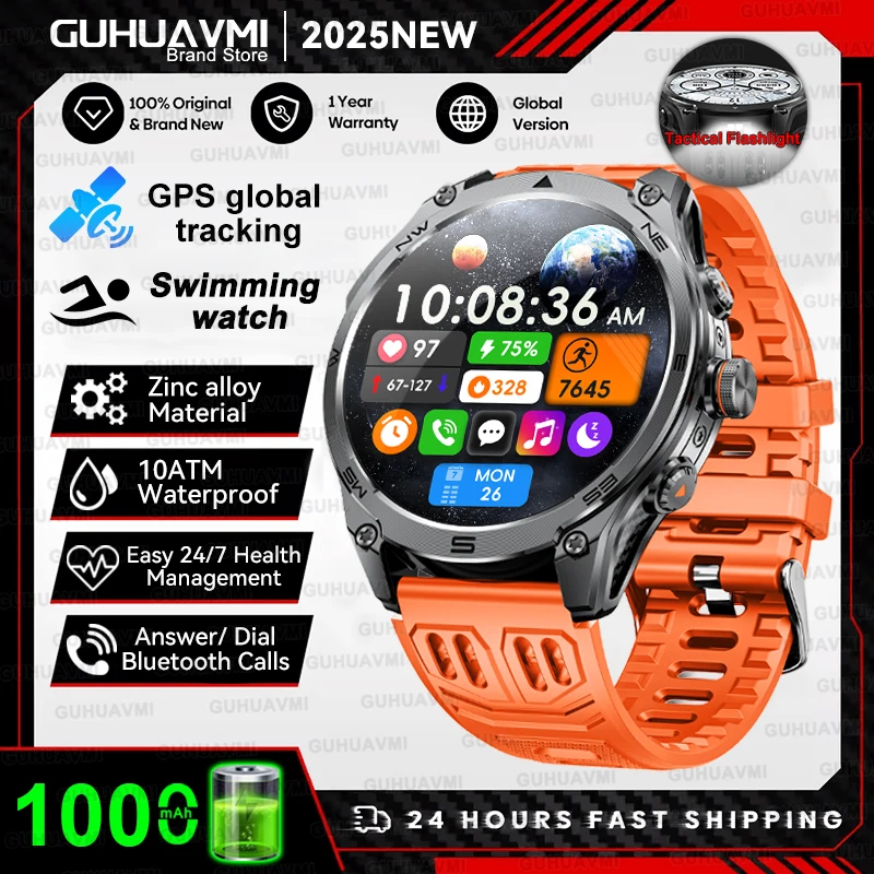 Smartwatch GUHUAVMI  T-REX 3 - Imagem 7