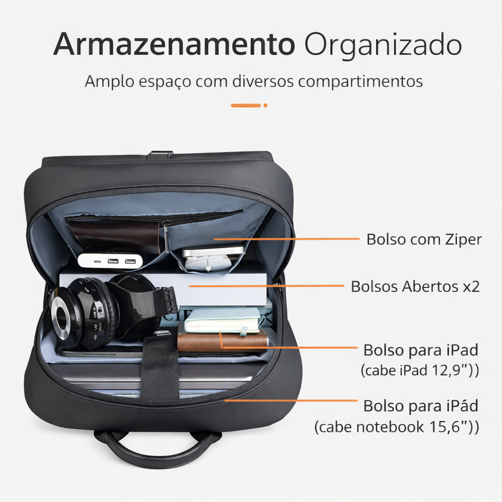 Mochila Stilo Urban Buckle - Imagem 5