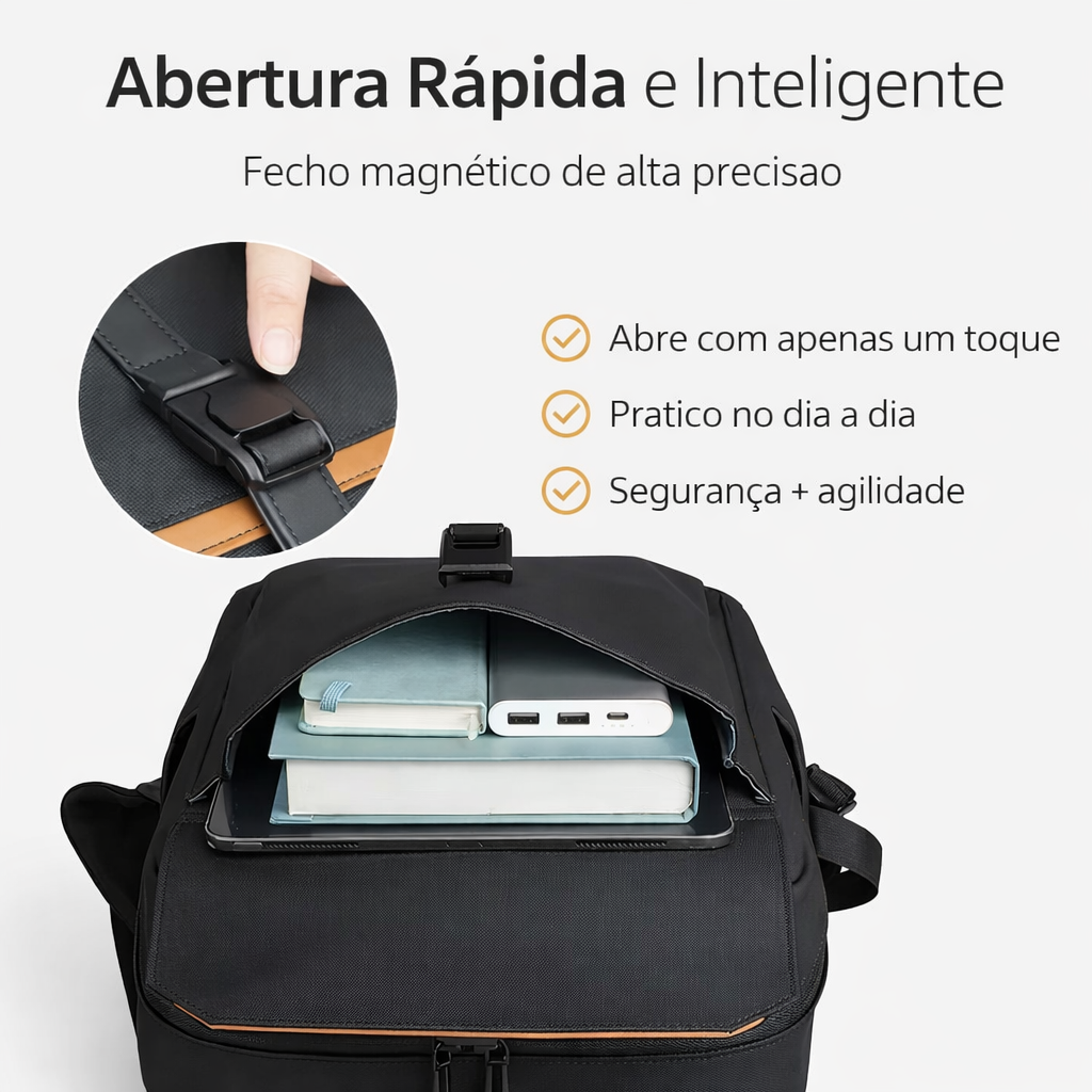 Mochila Stilo Urban Buckle - Imagem 4