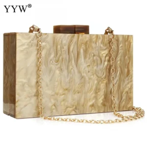 Bolsa Stilo Champagne Clutch