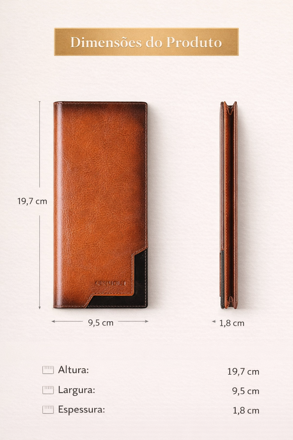 Stilo Classic Leather Organizer Long - Imagem 5