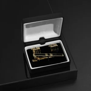 Stilo Elegance Cufflink & Tie Clip