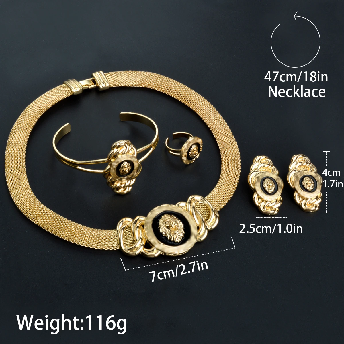 Stilo Royal Lion Gold - Imagem 8